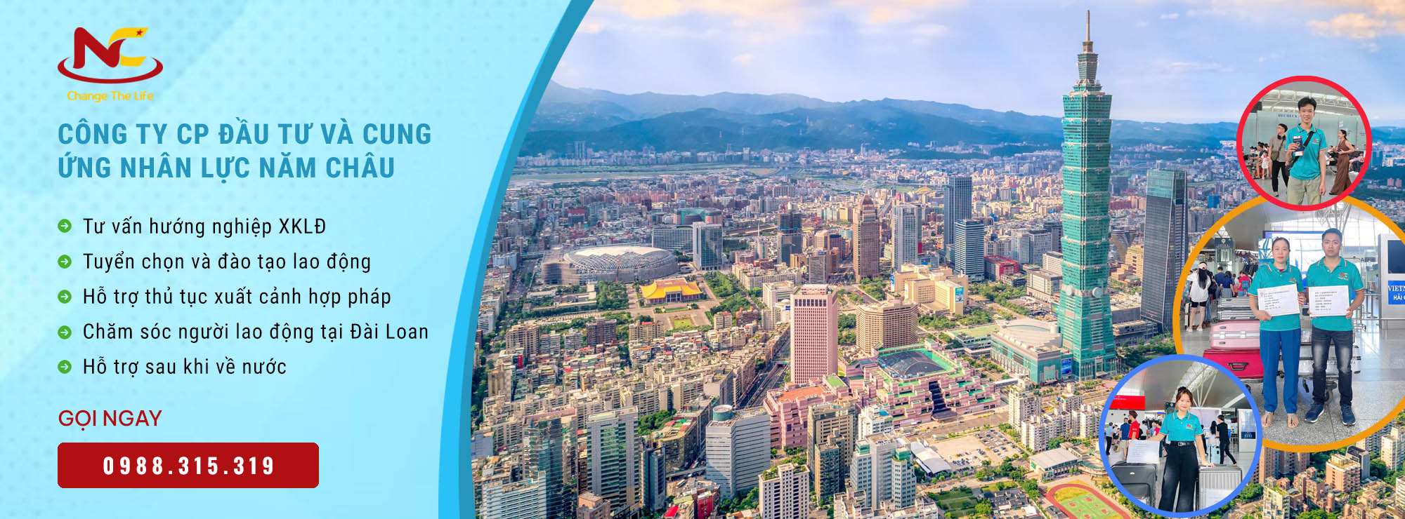 CÔNG TY CP ĐẦU TƯ & CUNG ỨNG NHÂN LỰC NĂM CHÂU